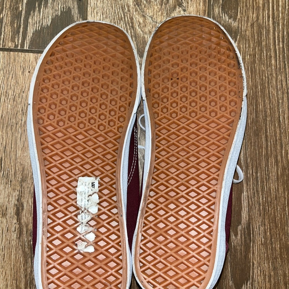 Men’s Size 11 Vans Old Skool Maroon - Picture 4 of 5